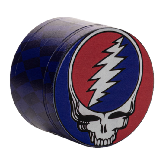 50mm Steal Your Face 4-Piece Metal Grinder | Grateful Dead